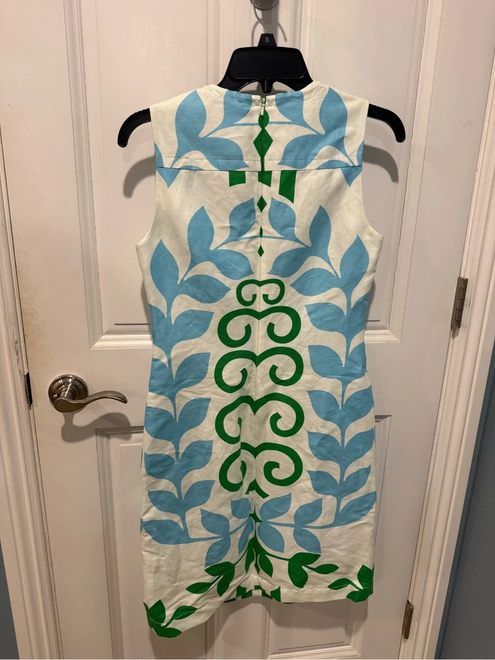 Vintage NWT Tory Burch Sleeveless Shift Carly Botanical Print Dress SZ 2